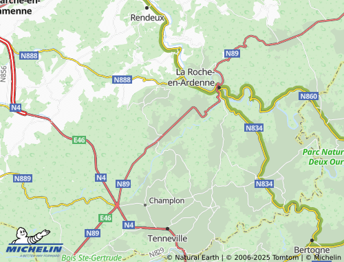 MICHELIN Ronchampay map - ViaMichelin