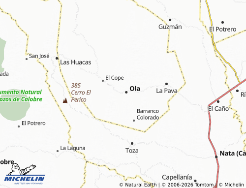 Mapa MICHELIN Ola (Cab) - ViaMichelin