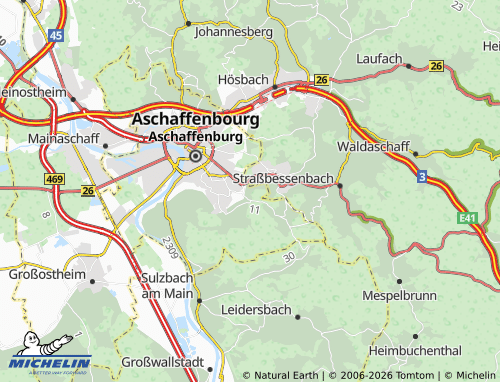 MICHELIN Elterhöfe map - ViaMichelin