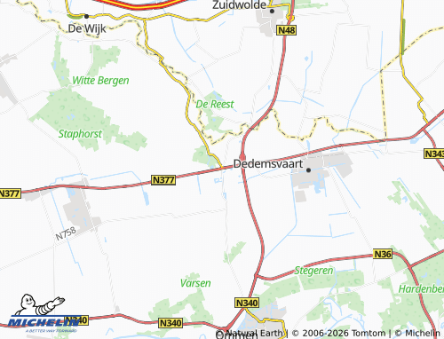 MICHELIN Balkbrug map - ViaMichelin
