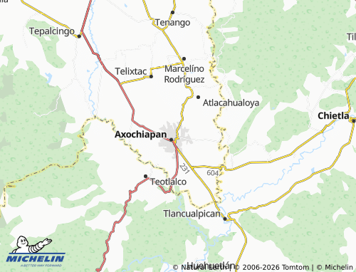 Mapa MICHELIN Otilio Montaño - ViaMichelin