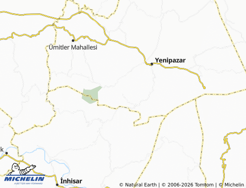MICHELIN Dereköy map - ViaMichelin