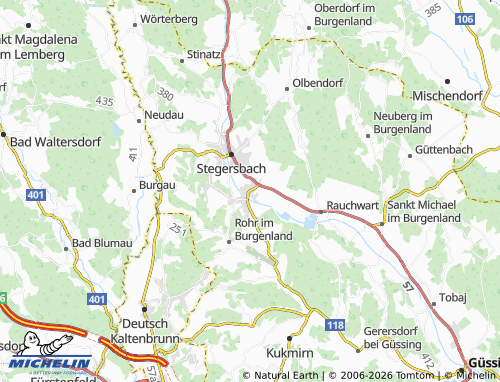 MICHELIN Bocksdorf map - ViaMichelin
