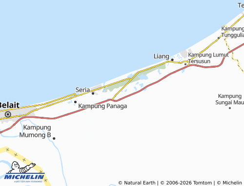 MICHELIN-Landkarte Kampung Sungai Bera - ViaMichelin