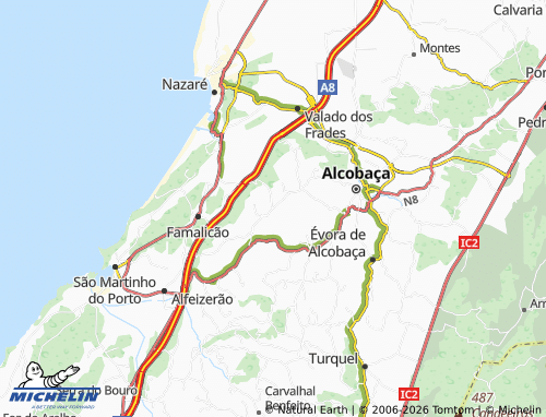 MICHELIN Cela map - ViaMichelin