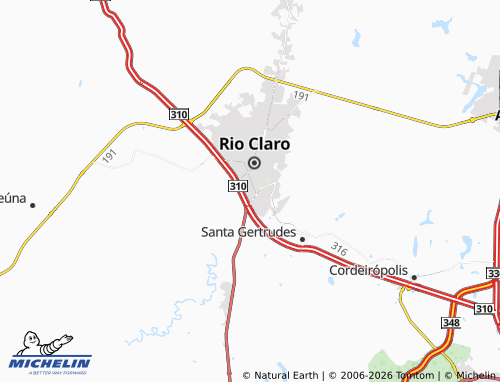 Mapa MICHELIN Município - ViaMichelin