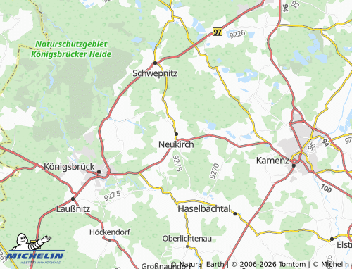 MICHELIN Neukirch map - ViaMichelin