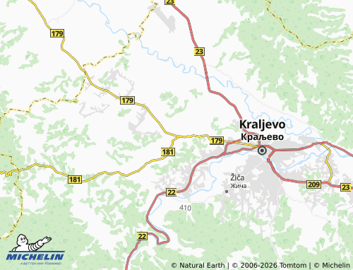 Mapa MICHELIN Drakčići - ViaMichelin
