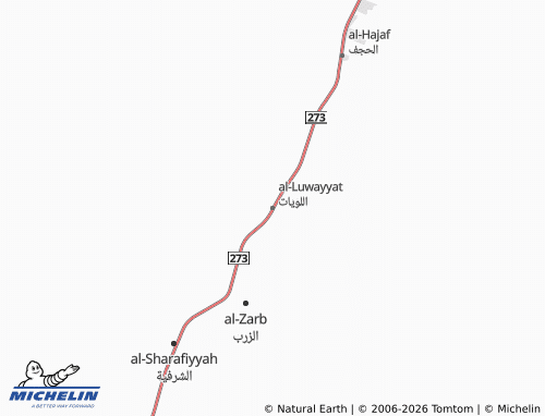 Carte MICHELIN al-Luwayyat - ViaMichelin