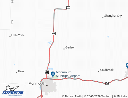 Mappa MICHELIN Gerlaw - ViaMichelin