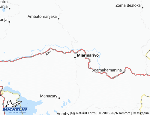 Mappa MICHELIN Miarinarivo - ViaMichelin