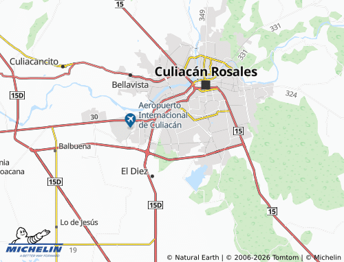 MICHELIN Pemex map - ViaMichelin