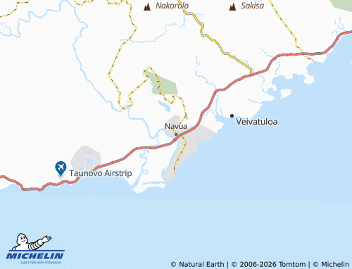 MICHELIN-Landkarte Navua - ViaMichelin