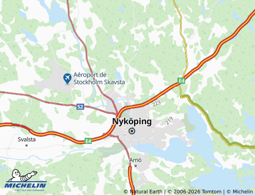 Carte MICHELIN Oxbacken - ViaMichelin