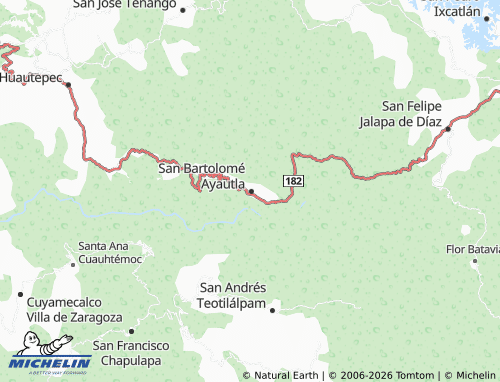 MICHELIN Primera map - ViaMichelin