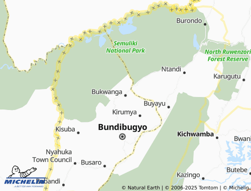 MICHELIN Bukwanga map - ViaMichelin