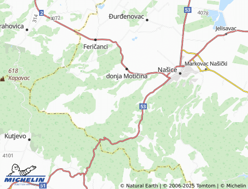 MICHELIN-Landkarte Seona - ViaMichelin