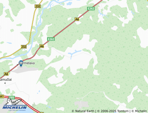 Mapa MICHELIN Užusaliai - ViaMichelin
