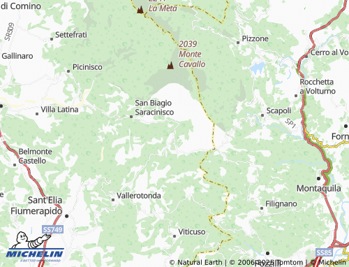 MICHELIN-Landkarte La Selva - ViaMichelin