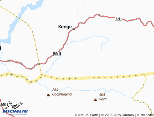 MICHELIN Lombagadio map - ViaMichelin