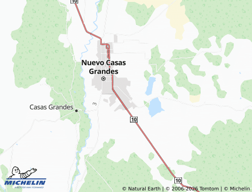 Mapa MICHELIN Benito Juárez - ViaMichelin