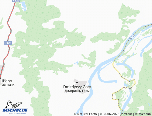 MICHELIN Kononovo map - ViaMichelin