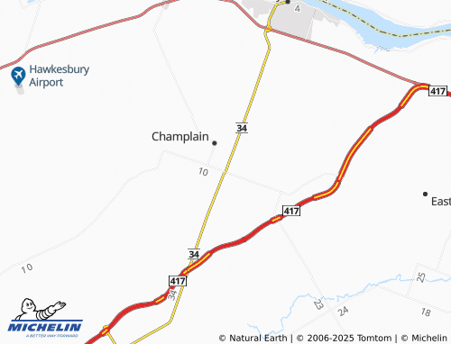 MICHELIN Vankleek Hill map - ViaMichelin