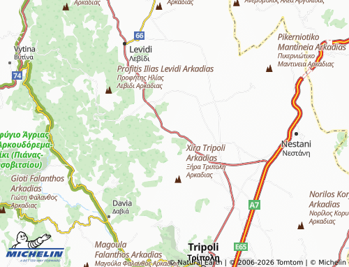 Mapa MICHELIN Kapsas - ViaMichelin