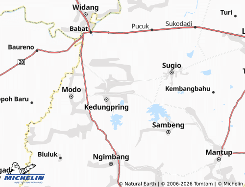 MICHELIN Majenang map - ViaMichelin