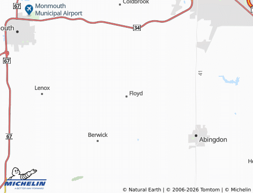 Mapa MICHELIN Floyd - ViaMichelin