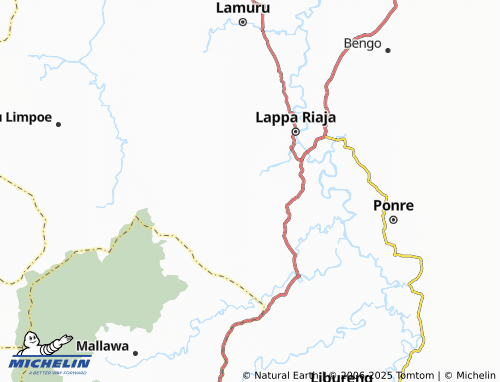 MICHELIN Tenri Pakkua map - ViaMichelin
