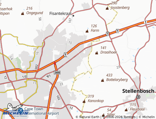 Mapa MICHELIN Scottsdene - ViaMichelin