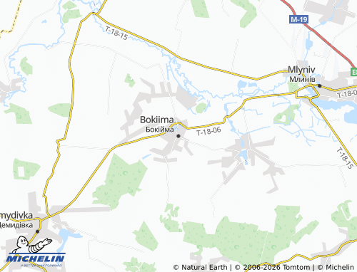 Mappa MICHELIN Bokiima - ViaMichelin