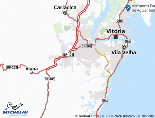 Mapa MICHELIN Campo Novo - ViaMichelin