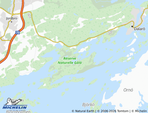 Mapa MICHELIN Kärrmaräng - ViaMichelin
