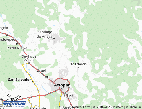 MICHELIN-Landkarte El Sitio - ViaMichelin