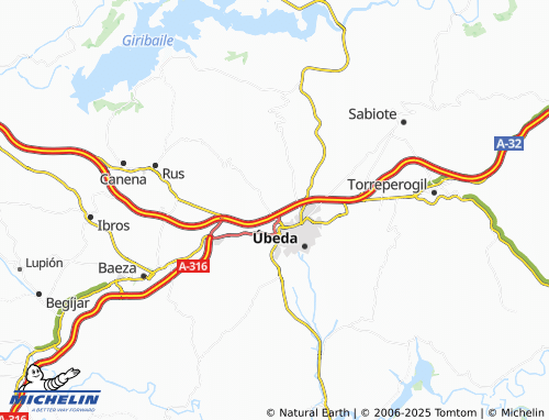 MICHELIN Huerta Ñarda map - ViaMichelin