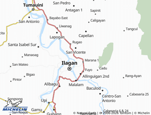 MICHELIN Bangag map - ViaMichelin