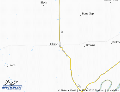 Kaart MICHELIN Albion - ViaMichelin