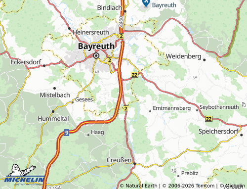 Mappa MICHELIN Wolfsbach - ViaMichelin