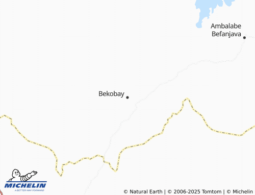 MICHELIN Bekobay map - ViaMichelin