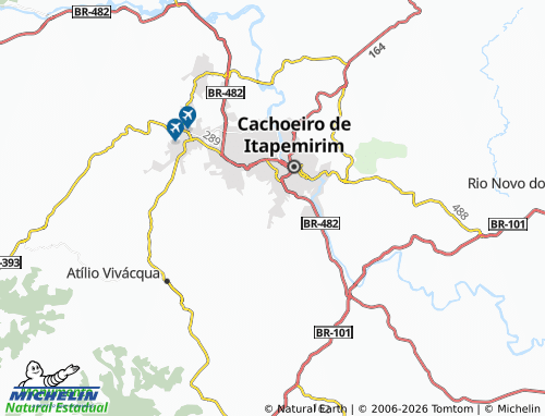 Mapa MICHELIN São Geraldo - ViaMichelin