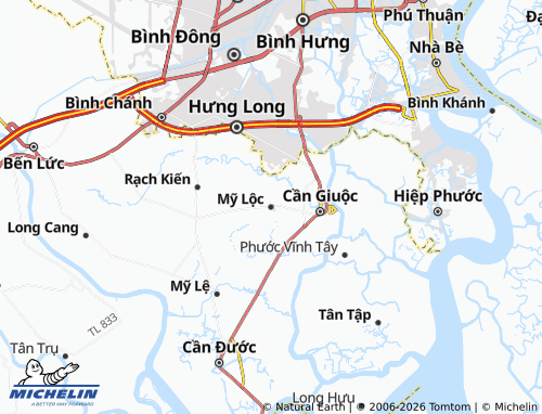 Mapa MICHELIN Mỹ Lộc - ViaMichelin