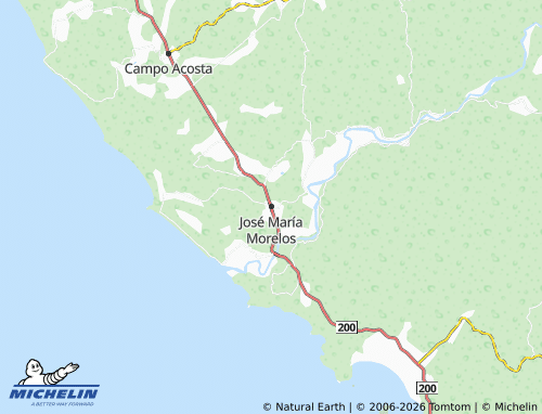 Mapa MICHELIN José María Morelos - ViaMichelin