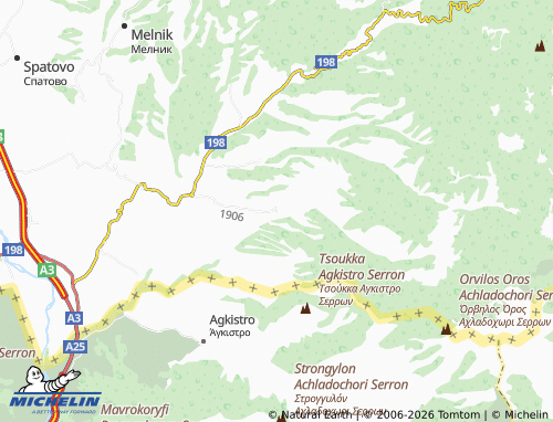 MICHELIN Yanovo map - ViaMichelin