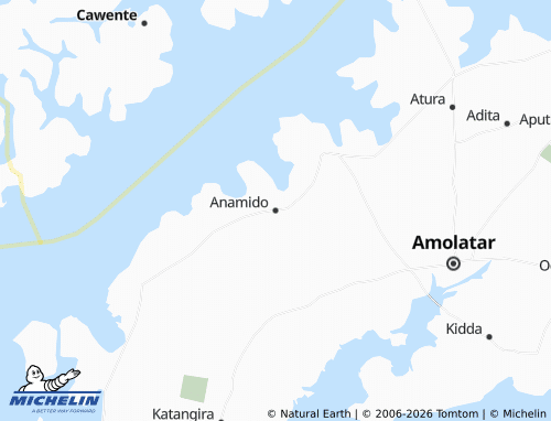 Mappa MICHELIN Anamido - ViaMichelin
