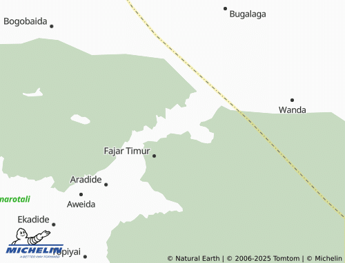 MICHELIN Bodatadi map - ViaMichelin