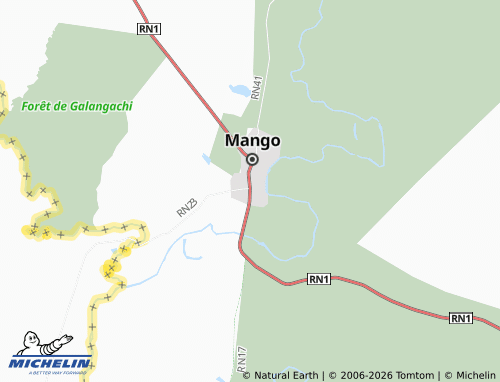 MICHELIN Sadori map - ViaMichelin
