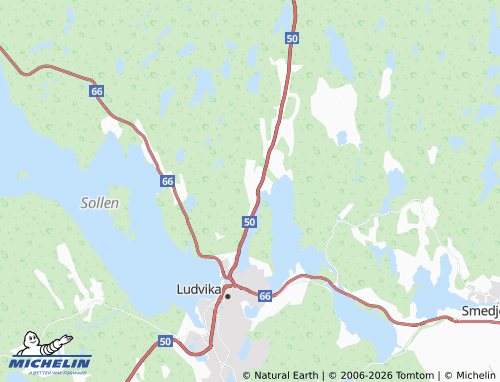 Carte MICHELIN Håksberg - ViaMichelin