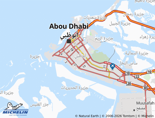 MICHELIN Al Rowdah 37 map - ViaMichelin